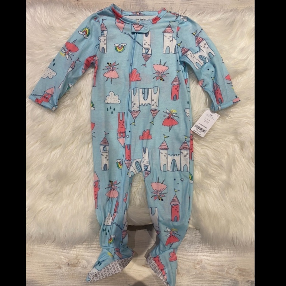 3 for $50 Carter’s footed one piece pajama 18M NWT